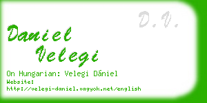 daniel velegi business card